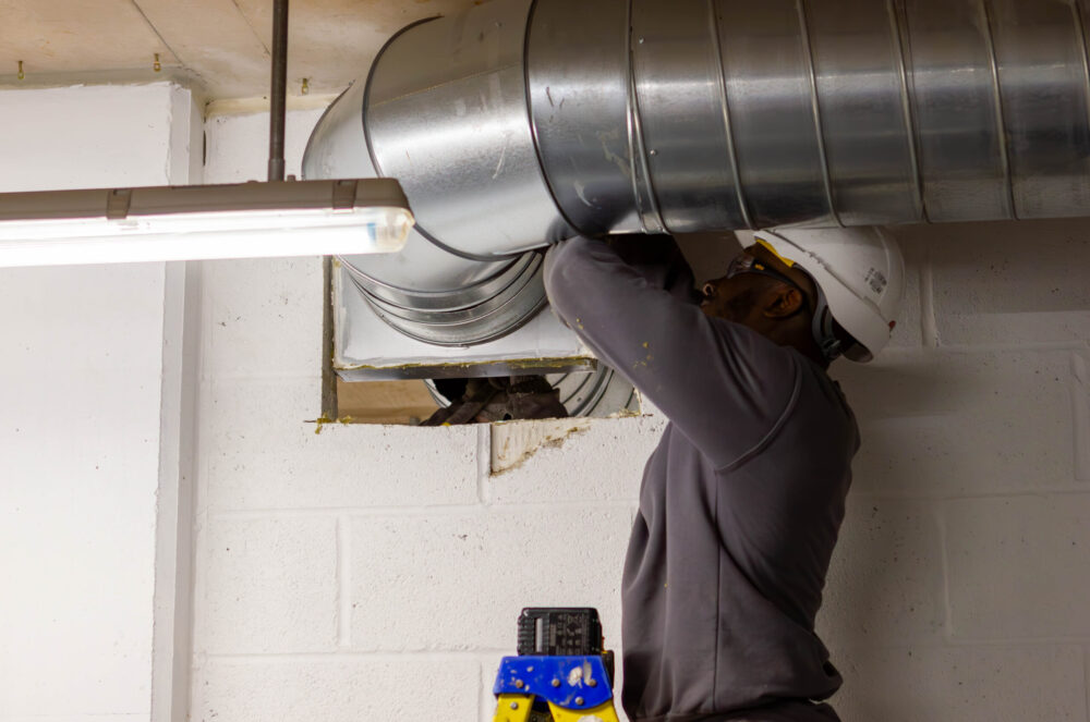 Galvanised Ductwork and fire dampers